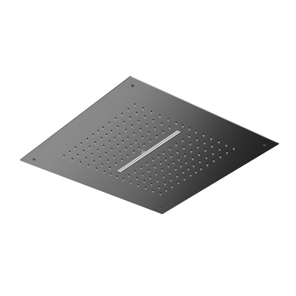 صورة Duoflo Shower Square Shape - Black Chrome