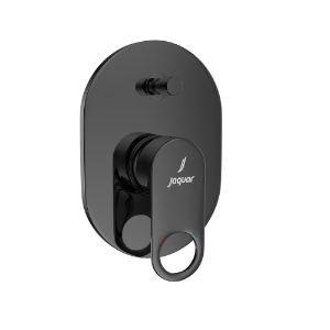 Picture of Kit de Elemento Exterior de Inversor Monocomando Encastrável Hi Flow - Preto Cromado