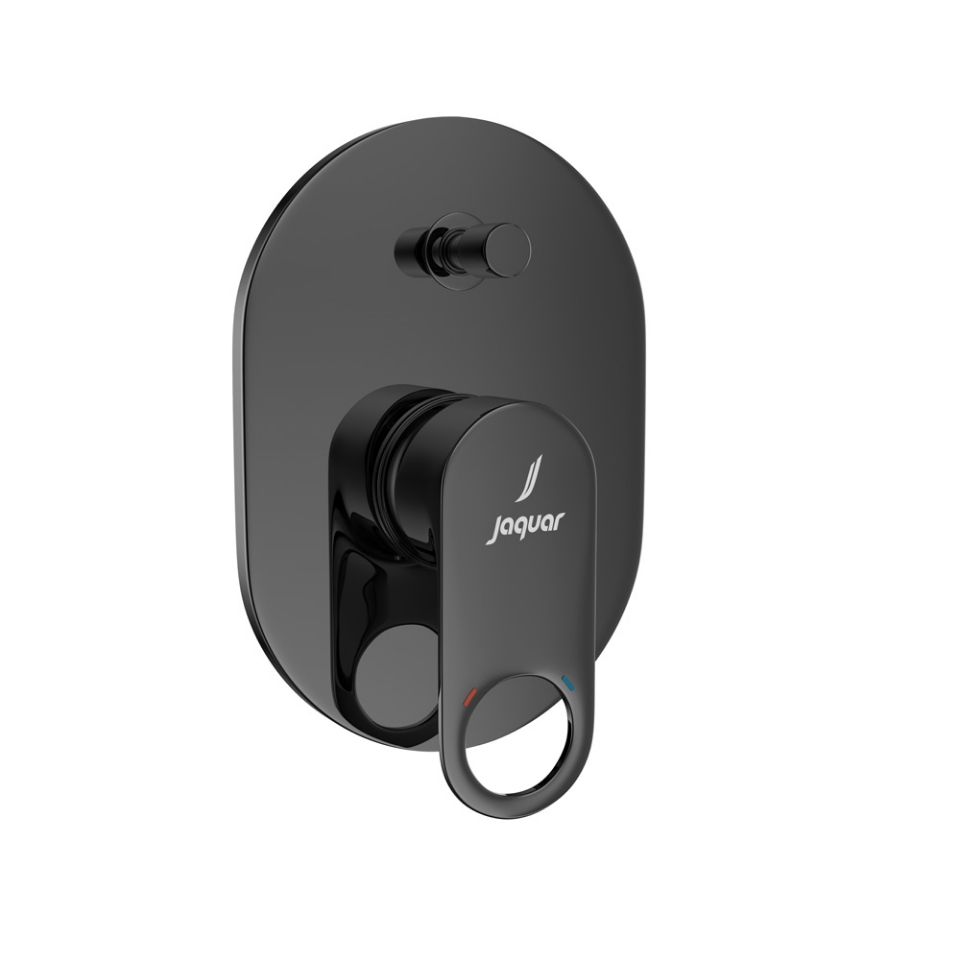 Picture of Kit de pièces exposées de l'inverseur mural monocommande à haut débit - Chrome noir