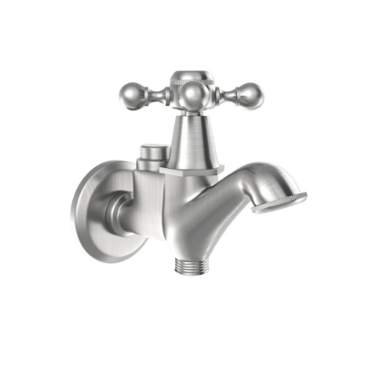 Picture of Torneira com Bocal Mangueira 2 Vias - Aço Inoxidável