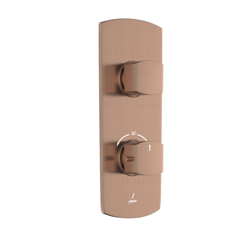 Picture of Mélange de douche thermostatique Aquamax - Cuivre antique