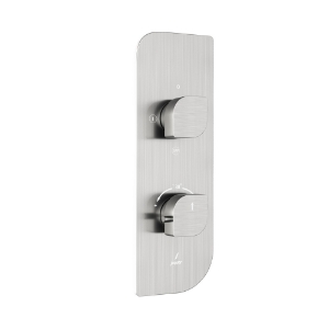 Picture of Misturadora de Chuveiro Termoestática Aquamax com Inversor 2 Vias - Aço Inoxidável