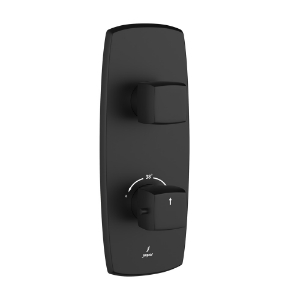 Picture of Mélange de douche thermostatique Aquamax - Noir Mat