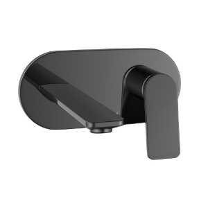 Picture of Exposed Parts of Single Lever Built-in In-wall Manual Valve - Black Chrome