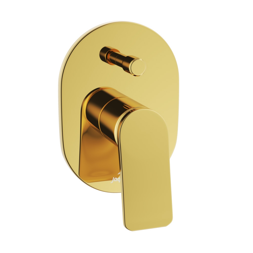 Picture of Single Lever In-wall Diverter - Gold Bright PVD