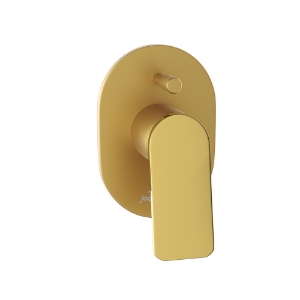 Picture of Exposed Part Kit of Single Lever Hi Flow In-wall Diverter - Lever: Gold Bright PVD | Body: Gold Matt PVD