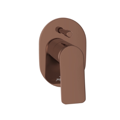 Picture of Exposed Part Kit of Single Lever Hi Flow In-wall Diverter - Blush Gold Bright PVD