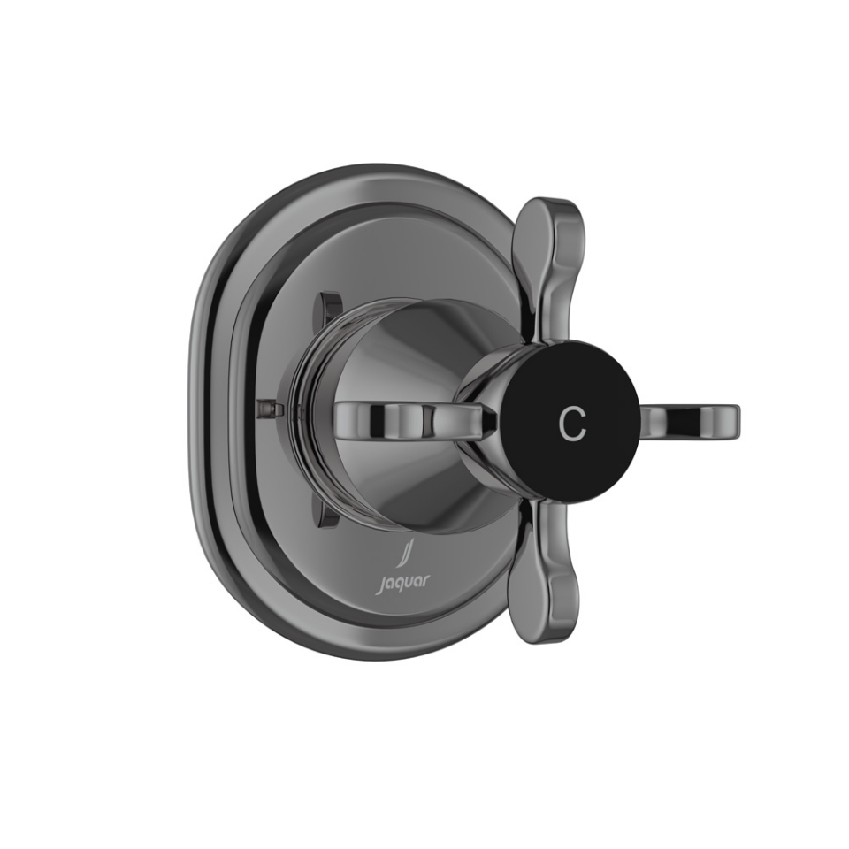 Picture of In-wall Stop Valve Hot Only - Black Chrome