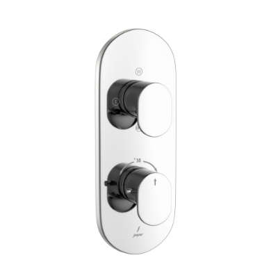 Picture of Aquamax Exposed Part Kit of Thermostatic Shower Mixer with 3-way diverter - Chrome