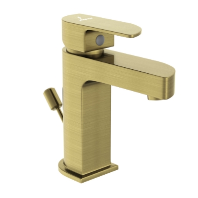 Picture of Single Lever Basin Mixer with Popup Waste - Antique Bronze