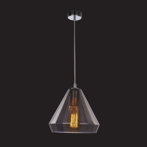 Picture of 1 LT Smoky Glass Pendant