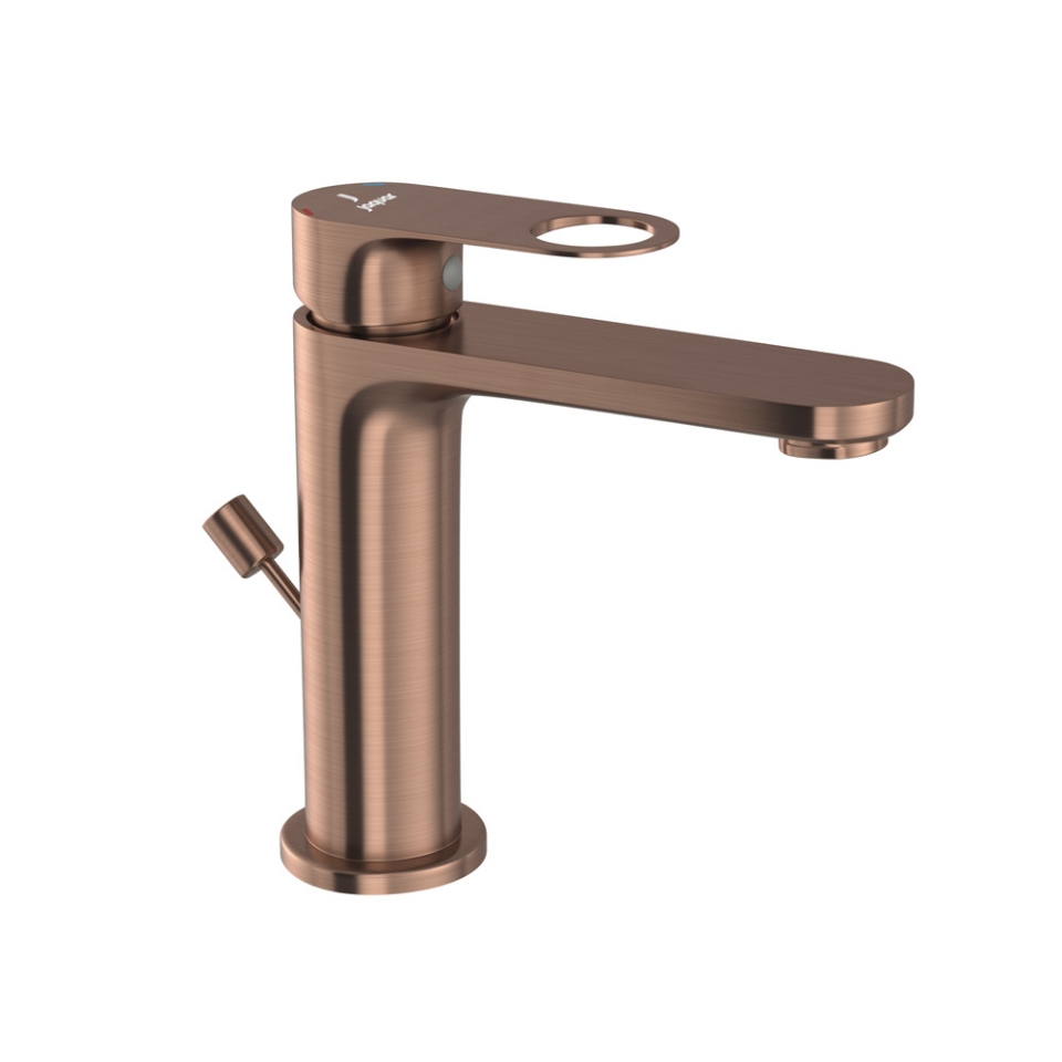 Picture of Single Lever Basin Mixer with Popup Waste - Antique Copper