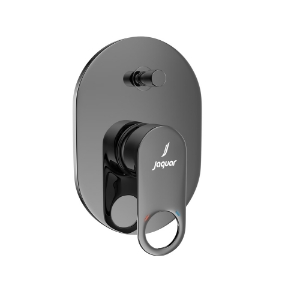 Picture of Exposed Part Kit of Single Lever Hi Flow In-wall Diverter - Black Chrome