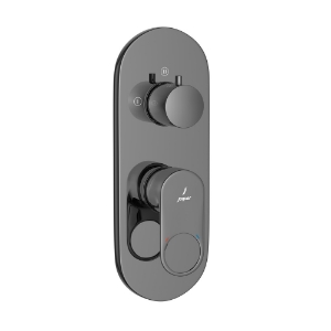 Picture of Aquamax Single Lever Shower Mixer - Black Chrome