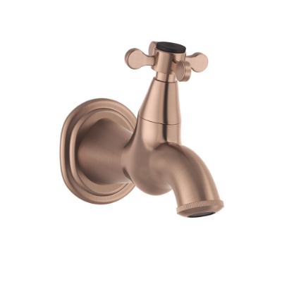 Picture of Bib Tap with Wall Flange - Antique Copper