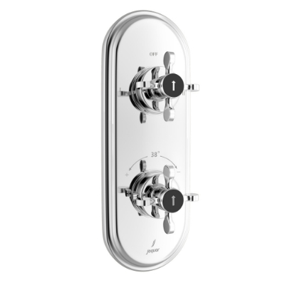 Picture of Aquamax exposed part kit of thermostatic shower mixer with 2-way diverter - Chrome