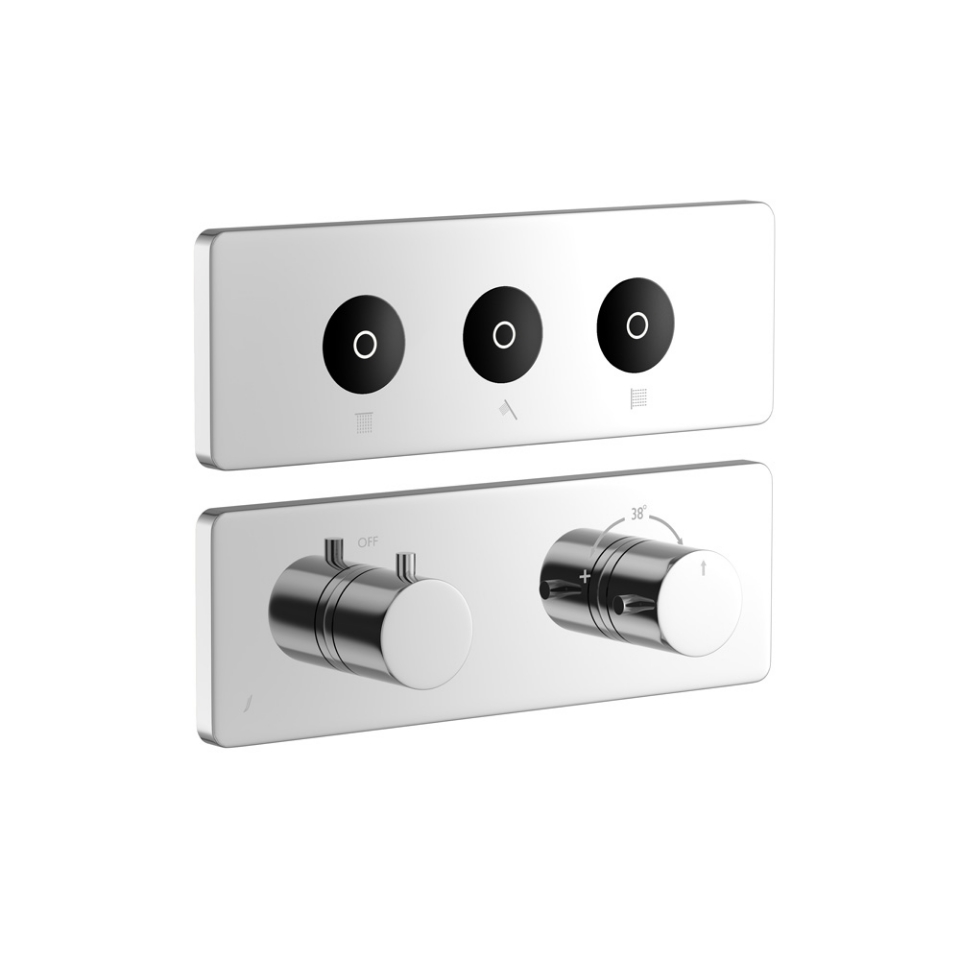 Picture of Exposed Part Kit of CLOUD Touch Shower System with 3 outlets