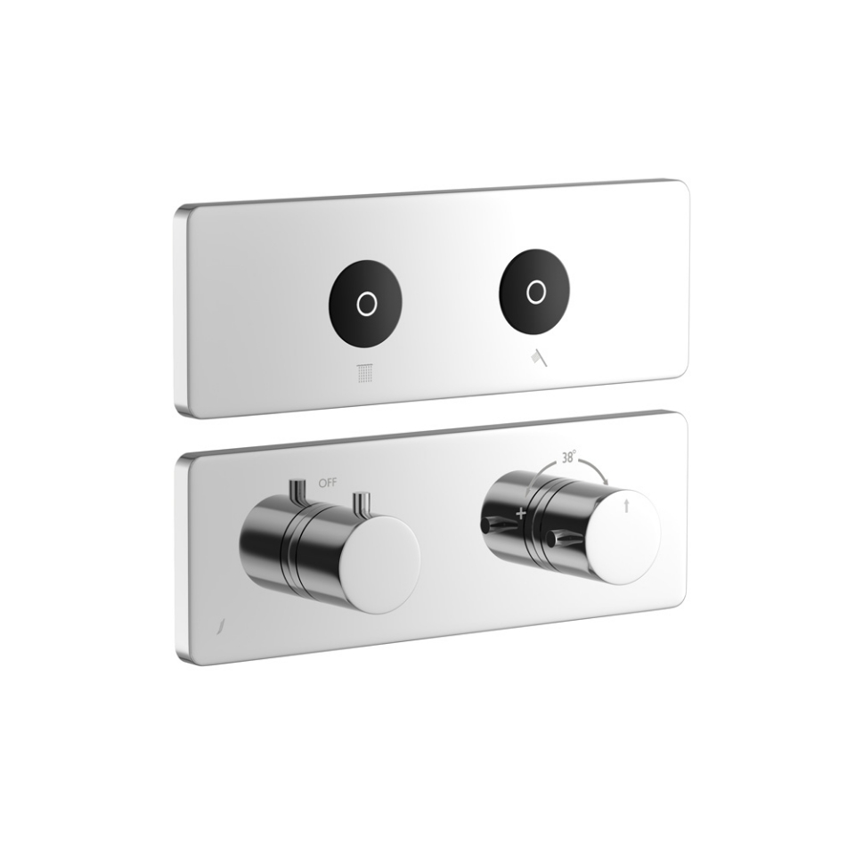 Picture of Exposed Part Kit of CLOUD Touch Shower System with 2 outlets
