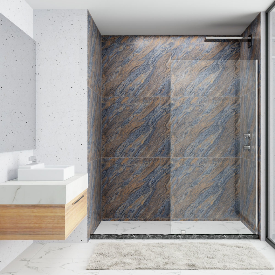 Picture of Stark Free Standing Bathscreen - (Width : 600-800)
