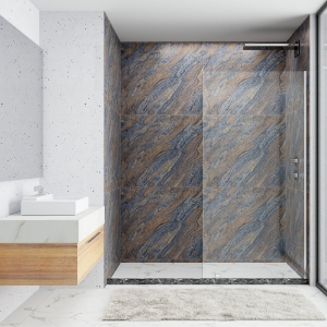 Picture of Stark Free Standing Bathscreen - (Width : 801-1200)